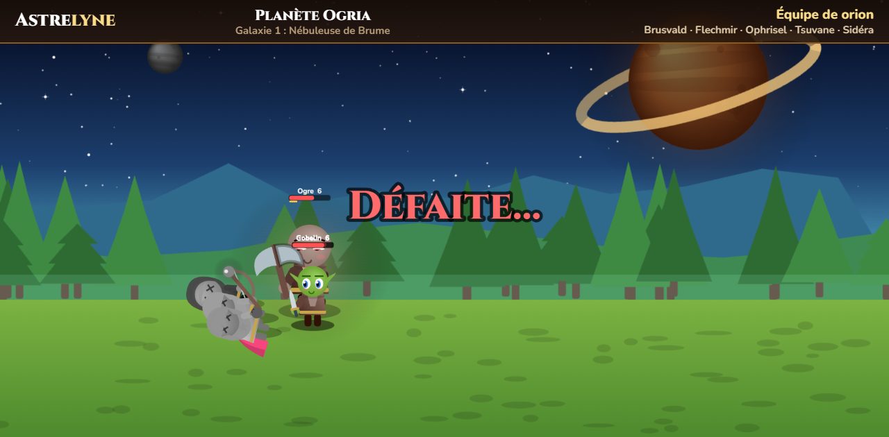 orion: defeat on planet Ogria